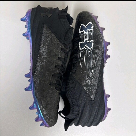 Under Armour Blur Smoke Suede 2.0 MC Football Cleats Men’s Size 8 3027978-001 main image 7